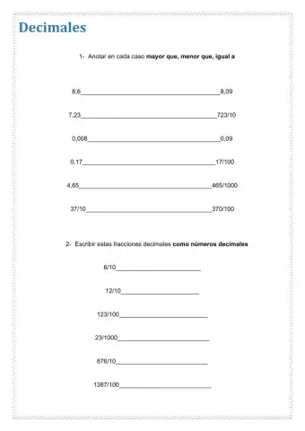 Decimales
