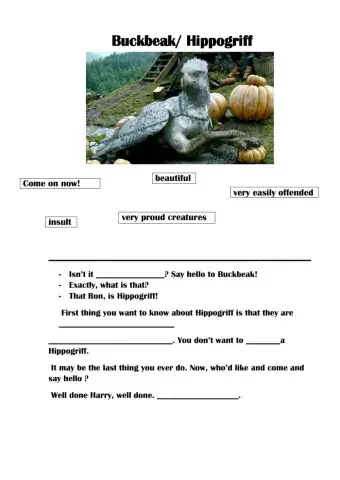 Harry Potter the Hipporgriff