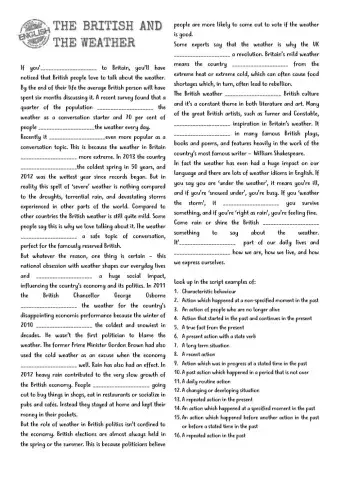 Verb Tenses revision