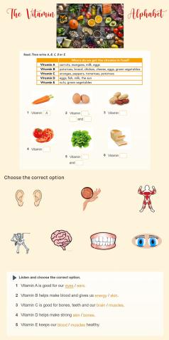 The Vitamin Alphabet