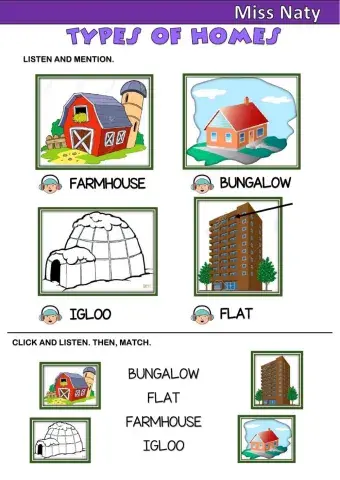 Types of homes