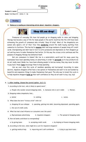 Test 2 - 5th Intensive 2020