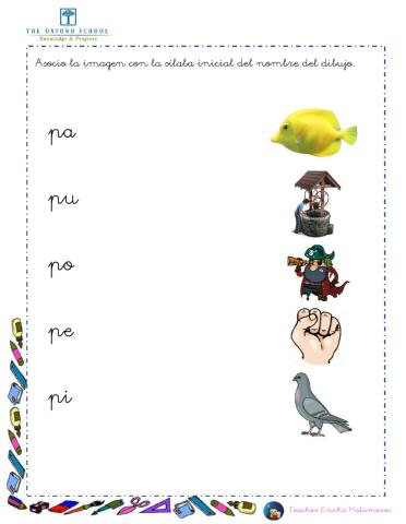 Silabas directas pa pe pi po pu