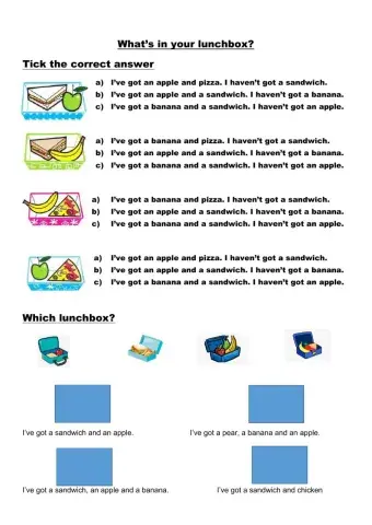 What's in your lunchbox?