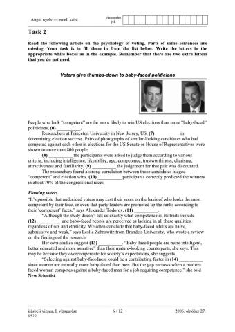 Baby-faced politicians