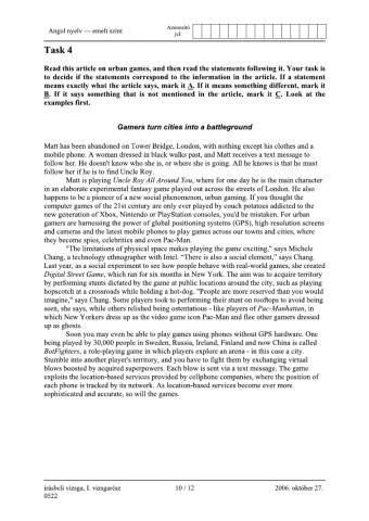 Gamers turn cities into battleground