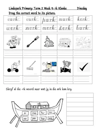 Term 2 Week 9 Afrikaans Tuesday