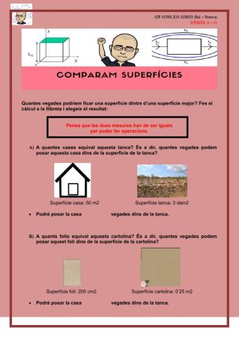 Superfícies dins de superfícies majors