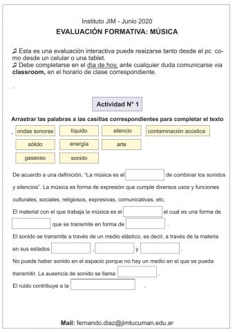 Instrumentos musicales