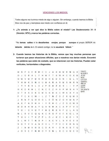 Venciendo los miedos