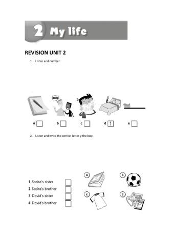 POPTROPICA 4 revision unit 2