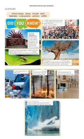 Man made and natural problems