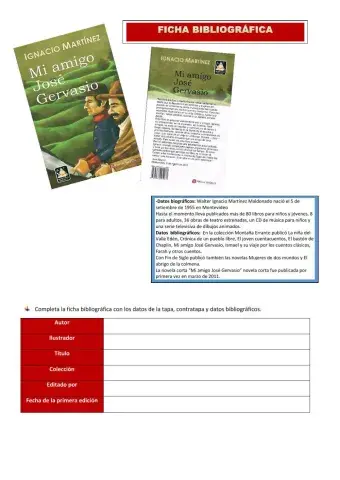 Ficha bibliográfica