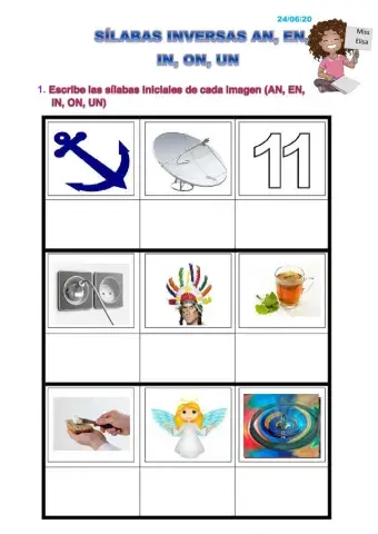 Consonante N  sílabas inversas