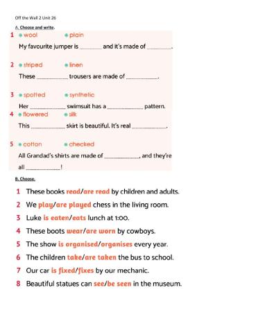 Off the Wall 2 Unit 26