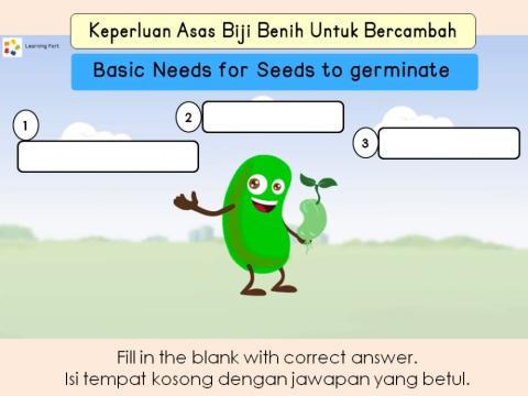 Germination of seeds