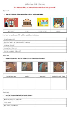 We Bare Bears: Hibernation