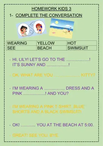 What are you wearing?