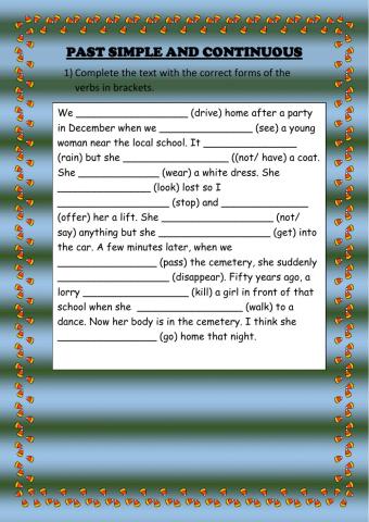 Past Simple and Continuous