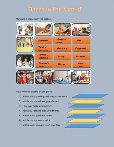 Places in the school