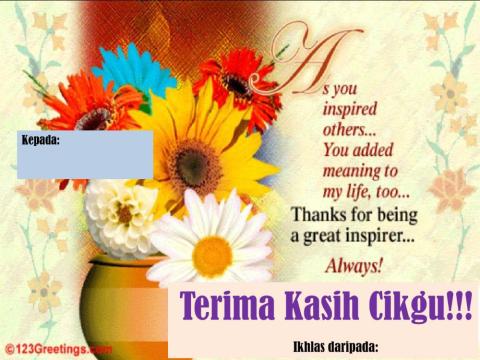 Menyayangi Warga Sekolah