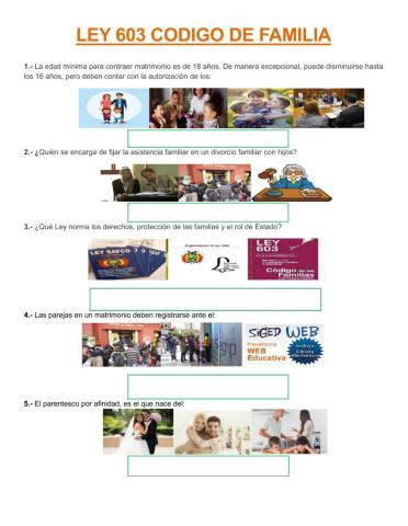 Ley 603 código de las familias
