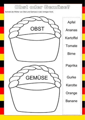 Obst und Gemüse