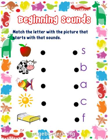 Beginning Sounds