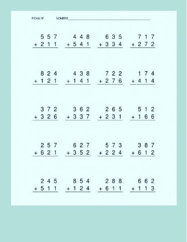 Suma de números naturales