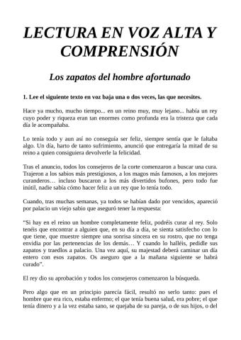 Comprensión lectora