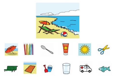 Que hay en la playa?