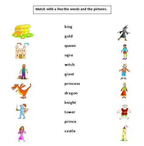 fairy tales characters vocabulary