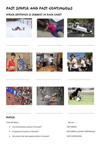 Past Simple and Past Continuous