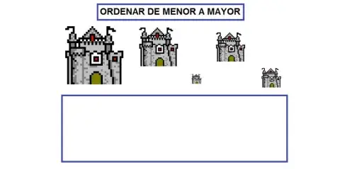 Ordenar de menor a mayor