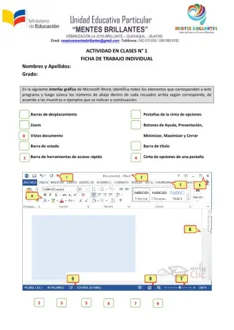 Conociendo microsoft word