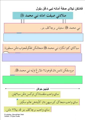 MENGAPLIKASIKAN SIFAT AMANAH DALAM KEHIDUPAN