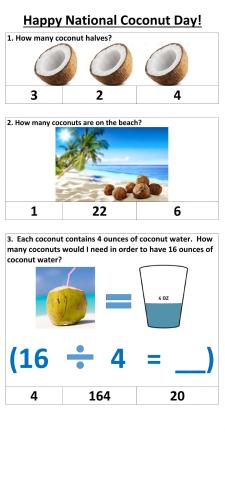 Coconut Math