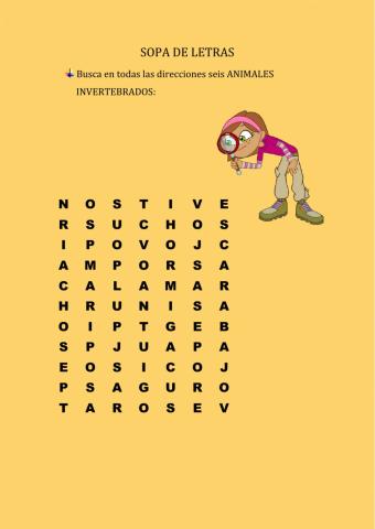 Sopa de Letras