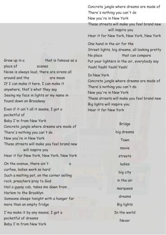 Empire State of mind