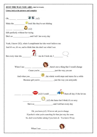 Just the way you are