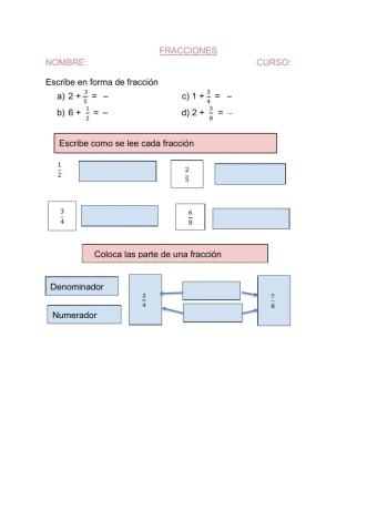 Fracciones