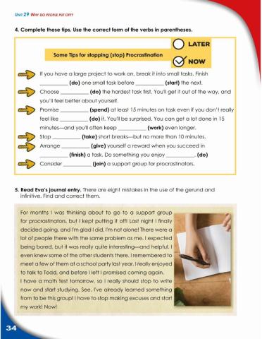 Review gerund-infinitive