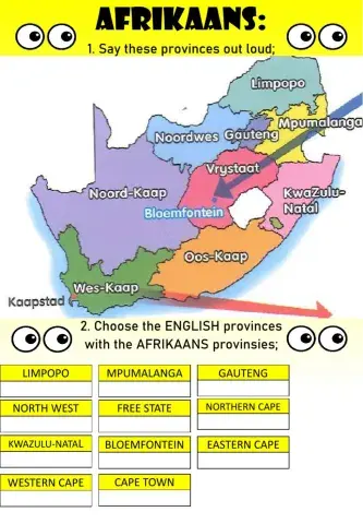 WEEK 20: MONDAY: Suid Afrika
