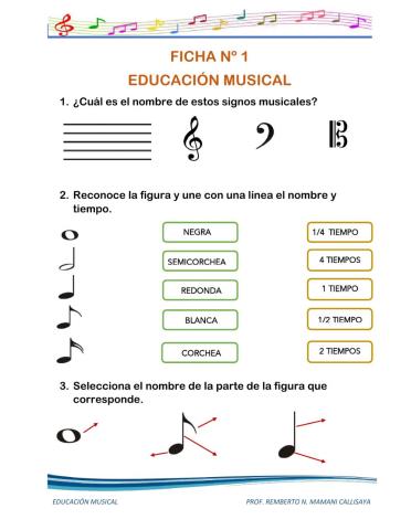 Conocemos los signos musicales