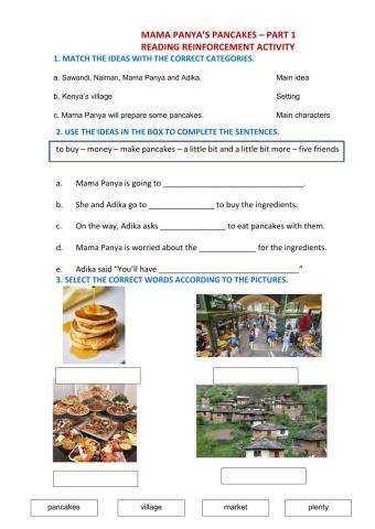 Mama panya's pancakes