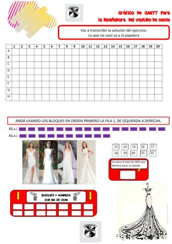 Gantt novia