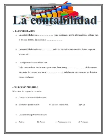La contabilidad