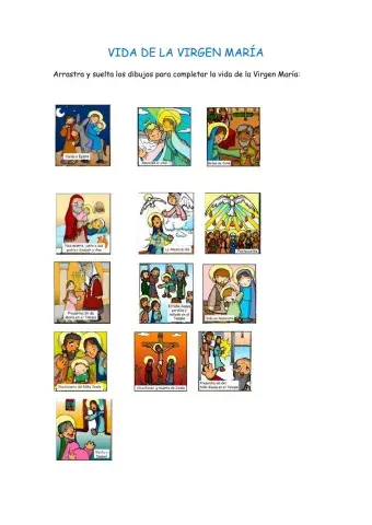 Vida de la Virgen María