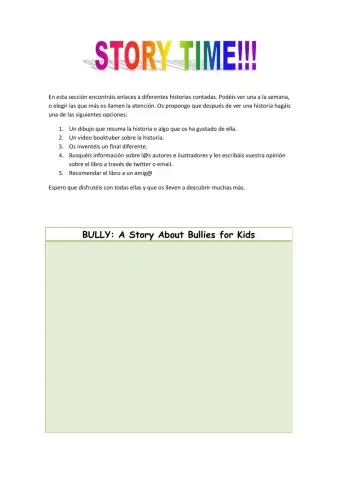 StoryTime at Awnie's House