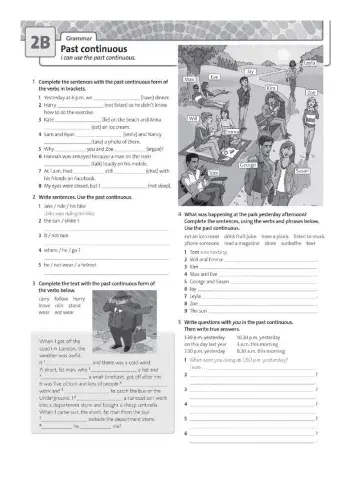 Past Continuous practice